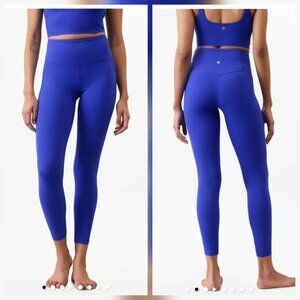 ATHLETA Ultra High Rise Elation 7/8 Tight Varsity Blue Medium